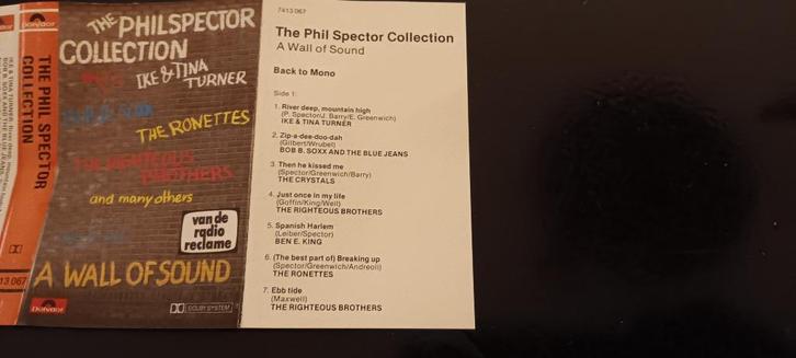 Cassette Phil Spector Collection, Cd's en Dvd's, Vinyl | Pop, Gebruikt, 1960 tot 1980, Overige formaten, Ophalen of Verzenden