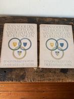 2 boeken uit 1945 over de wederopbouw van Scheveningen, Boeken, Geschiedenis | Stad en Regio, Ophalen of Verzenden, Gelezen