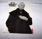 It's about time Levi's reclame ansichtkaart. Nieuw., Ophalen of Verzenden, Nieuw, Overige typen