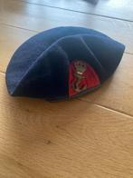 Marine Baret met Embleem, Ophalen of Verzenden, Marine, Nederland, Helm of Baret