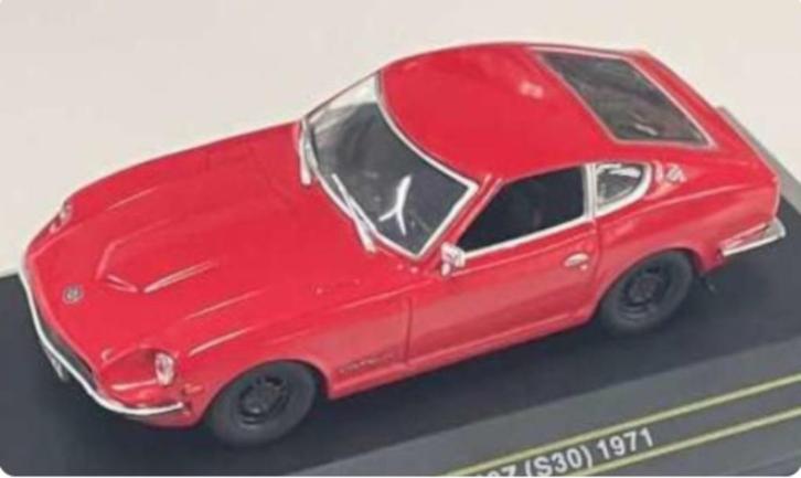 Datsun 240Z (S30) 1971 Rood Model 1/43 First:43, Hobby en Vrije tijd, Modelauto's | 1:43, Nieuw, Auto, Overige merken, Ophalen of Verzenden