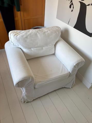 Stoel Ikea Ektorp wit - afbeelding 2