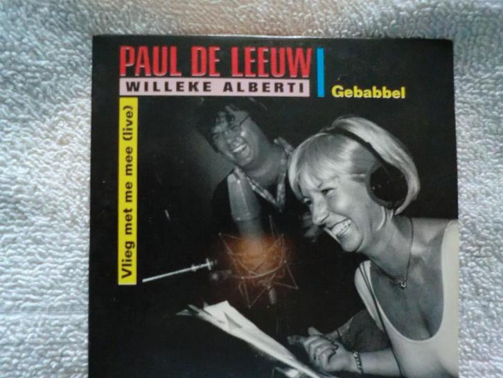 CD single Paul de Leeuw en Willeke Alberti gebabbel, Cd's en Dvd's, Cd Singles, Gebruikt, Nederlandstalig, 1 single, Ophalen of Verzenden