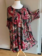 Peet: Nieuwe zwart bordeaux A-lijn tuniek tot maat 58, Nieuw, Ophalen of Verzenden, Handgemaakt, Blouse of Tuniek