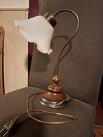 Tafellamp, Ophalen of Verzenden, Gebruikt, Glas, Minder dan 50 cm