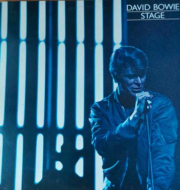 Bowie - Stage Dubbellp blauw prima staat