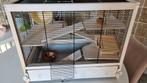 Ferplast hamsterkooi, Dieren en Toebehoren, Knaagdieren en Konijnen | Hokken en Kooien, Kooi, Minder dan 75 cm, Zo goed als nieuw
