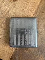 Antieke verzilverde tabaksdoos, Antiek en Kunst, Verzenden, Zilver