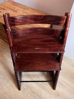 Stokke Tripp Trapp walnoot bruin walnut brown, Ophalen, Gebruikt, Meegroeistoel