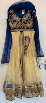 Feestjurk, avondjurk, indiase jurk, maat M, Kleding | Dames, Gelegenheidskleding, Ophalen of Verzenden, Zo goed als nieuw, Galajurk