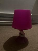 Roze lamp, Huis en Inrichting, Lampen | Lampenkappen, Ophalen, Overige kleuren, 25 tot 50 cm, Rond