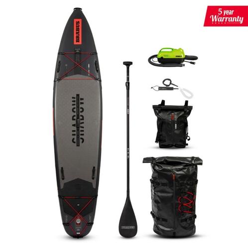 BRABUS x Jobe Shadow 11.6 Limited Edition Opblaasbaar SUP, Watersport en Boten, Waterski's, Nieuw, Funband of Funtube, 160 cm of meer