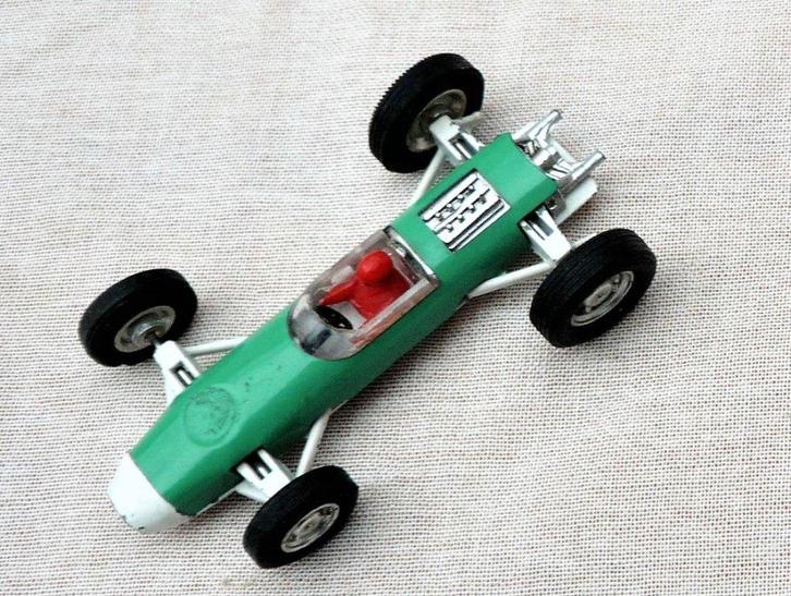 Marx HK. Formule 1 racer, jaren 60 (ferrari? Cooper?). groen, Hobby en Vrije tijd, Modelauto's | 1:43, Gebruikt, Auto, Overige merken