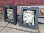 Buddha Wandpanelen met Verlichting - 1080x1220mm, Ophalen of Verzenden, Gebruikt
