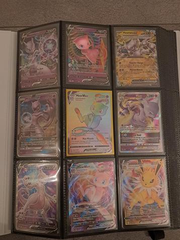 Pokemon kaarten V, GX, VMAX, VSTAR en EX beschikbaar voor biedingen