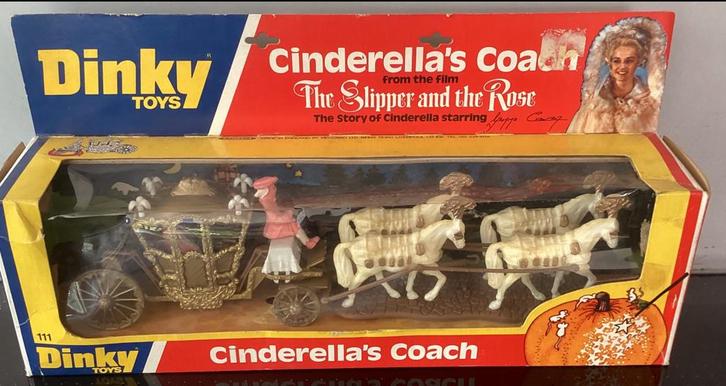Vintage Dinky Toys Cinderella’s Coach #111,nieuw in doos!OVP, Hobby en Vrije tijd, Modelauto's | 1:24, Nieuw, Overige merken, Ophalen