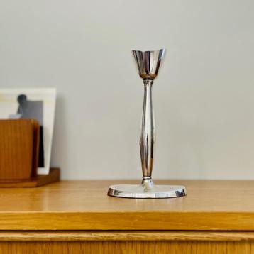 vintage Cohr Denmark KANDELAAR zilver Mid Century Modern  beschikbaar voor biedingen