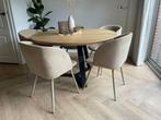 6x Fluwelen stoel Søstrene Grene, Huis en Inrichting, Bruin, 75 m² of meer, Zo goed als nieuw, Ophalen