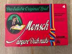 D282 Bordspel Mens erger je niet : Mensch argere Dich nicht, Hobby en Vrije tijd, Gezelschapsspellen | Bordspellen, Een of twee spelers