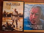 Anthony Quinn in Barabbas en old man and the sea, Ophalen of Verzenden, Zo goed als nieuw, Actie en Avontuur, Alle leeftijden