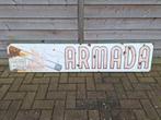 Emaille reclamebord Armada 1961, Verzamelen, Merken en Reclamevoorwerpen, Ophalen, Gebruikt, Reclamebord