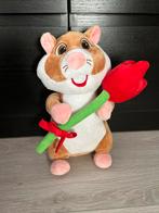 AH hamster knuffel met tulp, Ophalen of Verzenden, Zo goed als nieuw, Overige typen