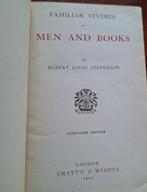 Familiar studies of men and Books Robert Lewis Stevenson, Gelezen, Non-fictie, Ophalen of Verzenden, Robert Louis Stevenson