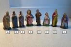 Antieke kerststal figuren. KOOPJE!, Diversen, Kerst, Ophalen of Verzenden, Gebruikt