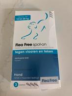 Flea Free spot on pipetten tegen vlooien en teken, Ophalen of Verzenden, Hond