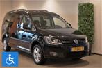 Volkswagen Caddy Maxi Rolstoelauto 5+1, 12 maanden, Gebruikt, Zwart, Parkeersensor