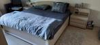 Bed 200x200, Huis en Inrichting, Slaapkamer | Bedden, Ophalen, Tweepersoons, Zo goed als nieuw, 180 cm