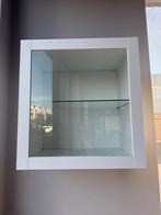 BESTÅ (ikea) witte vitrinekast met glazen deur, Huis en Inrichting, Kasten | Vitrinekasten, Ophalen, 50 tot 100 cm, Minder dan 100 cm