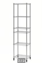 Gr. Stellingkast Omar-Ikea, verzinkt- industr. uitstraling-, Huis en Inrichting, Kasten | Stellingkasten, Ophalen of Verzenden