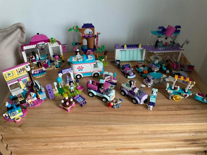 Prachtige set van 10 LEGO sets, Friends, Frozen en Clasic, Kinderen en Baby's, Speelgoed | Duplo en Lego, Zo goed als nieuw, Lego