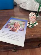 World of Owls Uilen Beeldje Verzameling Kunstbeeldje Uil Col, Antiek en Kunst, Ophalen