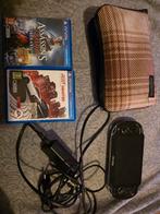 ps vita pch-1004 oled + 2 spellen, Spelcomputers en Games, Spelcomputers | Sony PlayStation Vita, Ophalen of Verzenden, Zo goed als nieuw