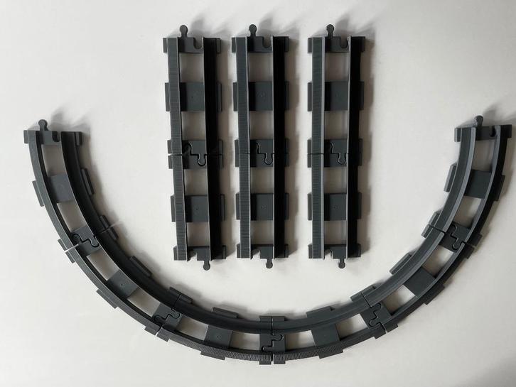Duplo Rails, Kinderen en Baby's, Speelgoed | Duplo en Lego, Zo goed als nieuw, Duplo, Losse stenen, Ophalen of Verzenden