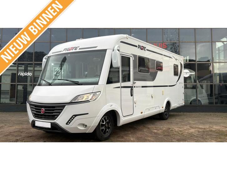 Pilote Sensation 740 G Queensbed,Hefbed,Dinette, Caravans en Kamperen, Campers, Bedrijf, tot en met 4, Integraal, Pilote, Fiat