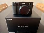 Te koop zwarte Fujifilm X100v met accessoires, Ophalen of Verzenden, Compact, Fuji, Geen optische zoom