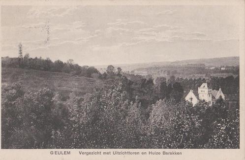 geulem  vergezicht  huize barakken ca 1950, Verzamelen, Ansichtkaarten | Nederland, 1960 tot 1980, Ophalen of Verzenden