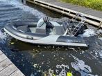 Zwarte hibo Rib 3.30 met 15 PK Tohatsu motor (2022), Watersport en Boten, Rubberboten, Zo goed als nieuw, Benzine, Minder dan 70 pk