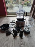 Kenwood keukenmachine en blender met heel veel assecoires, 1 tot 2 liter, Ophalen, Gebruikt, 3 snelheden of meer