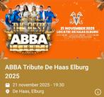 1 ticket voor The Abba Tribute bij restaurant Haas in Elburg, Tickets en Kaartjes, Twee personen