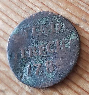 duit Utrecht 1789 beschikbaar voor biedingen