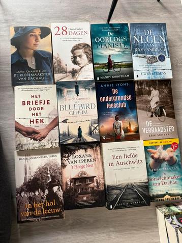12 oorlogsromans - partij boeken beschikbaar voor biedingen