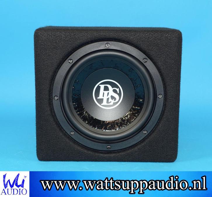 DLS 610PE8D2 8 inch subwoofer + compacte behuizing, Auto diversen, Autospeakers, Nieuw, Ophalen of Verzenden