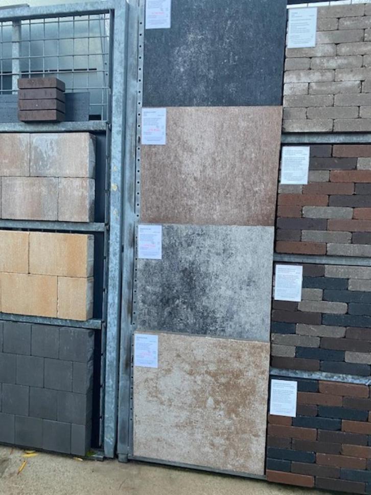 NIEUW Promolux 60x60x4, Lava,Arctic,Beach,Desert, Tuin en Terras, Tegels en Klinkers, Nieuw, Overige typen, Beton, Minder dan 5 m²