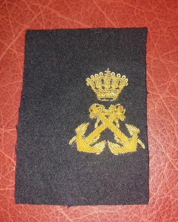 Marine embleem Dekdienst jaren 50 beschikbaar voor biedingen