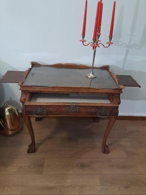antiek theetafeltel, Antiek en Kunst, Antiek | Meubels | Stoelen en Banken, Ophalen of Verzenden