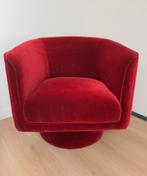 Comfortabele Draaifauteuil, Huis en Inrichting, Ophalen of Verzenden, Gebruikt, Stof, 75 tot 100 cm